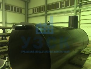 Резервуар горизонтальный стальной наземный в Абакане