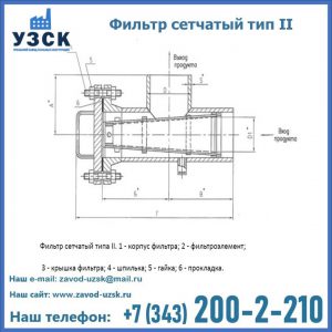 Фильтр сетчатый ФС по Т-ММ-11-2003 в Абакане