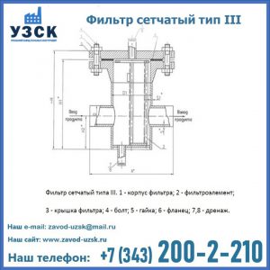Фильтр сетчатый ФС по Т-ММ-11-2003 в Абакане