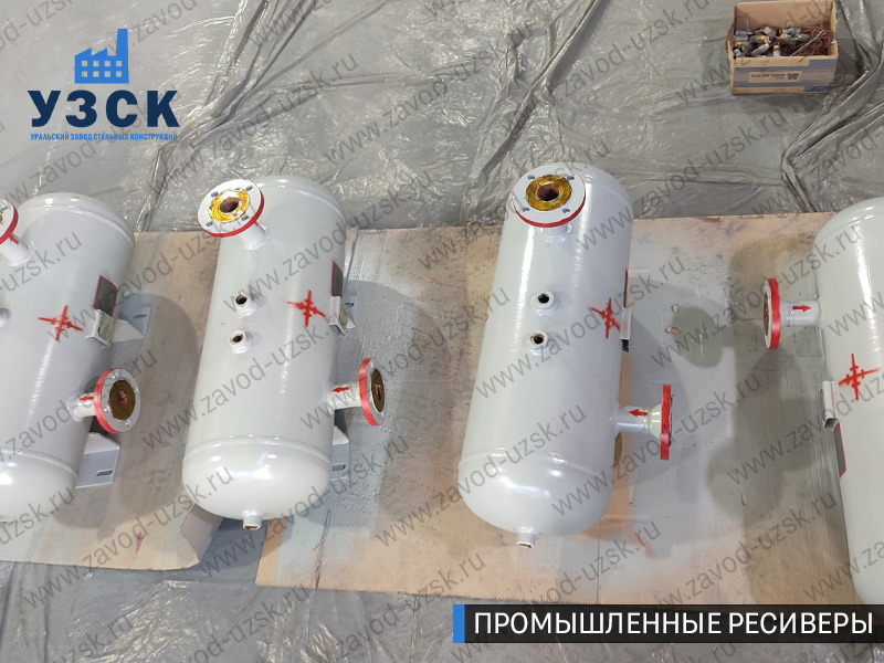 фотография емкостных ресиверов газа Абакан