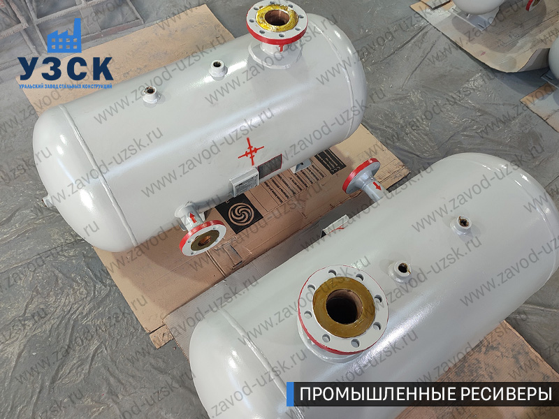 фотография промышленных ресиверовдля газа Абакан